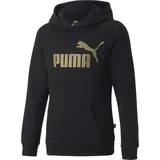 Puma Ess+ Logo Kapuzenpullover Black 7-8 Jahre