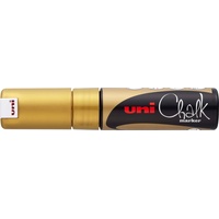 uni-ball ChalkGlass Marker Chisel Tip PWE-8K Gold 1 Stück(e)