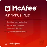 McAfee Antivirus Plus 2025 ESD 1 Jahr DE Win Android iOS