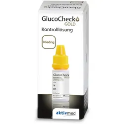 GlucoCheck GOLD Kontrolll�sung (niedrig) 4 ml