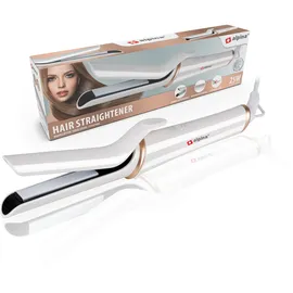 Alpina Haarglätter, 25 Watt, Weiß