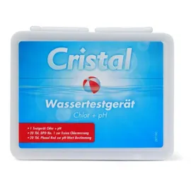 Cristal Wassertestgerät Chlor / pH-Wert-Tester