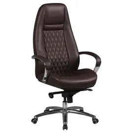 FineBuy AUSTIN Echtleder Braun