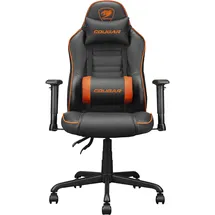 Cougar Fusion S Gaming-Stuhl Schwarz/Orange