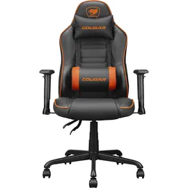 Cougar Fusion S Gaming-Stuhl Schwarz/Orange