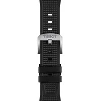 TISSOT T852.048.462 Uhrenarmband Kautschuk schwarz für PRX 40