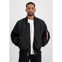 Alpha Industries »ALPHA Men - Bomber & Flight Jackets MA-1 OS Puckered«, schwarz