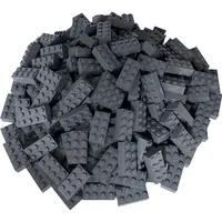LEGO LEGO® 2x4 Steine Dunkelgrau - 3001 NEU! Menge