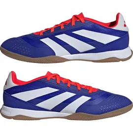 adidas Predator League IN Lucid Blue / Cloud White / Solar Red 39 1/3