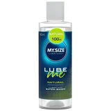 MY.SIZE Lube Me Premium Gleitgel Natural 100 ml I Gleitmittel natürlich & geruchsneutral I Wasserbasierte Gleitgele I Lubricant Gel für Toys & Latexkondome geeignet I water based lubrication