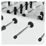 vidaXL Tischfußballlager 10 pcs Schwarz 3 x 3 x 2,1 cm PP