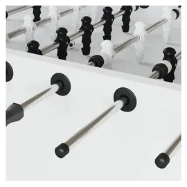 vidaXL Tischfußballlager 10 pcs Schwarz 3 x 3 x 2,1 cm PP