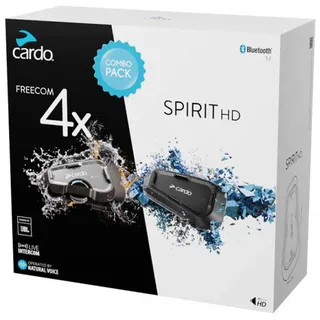 Cardo FREECOM 4X & SPIRIT HD BUNDLE,