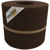 zaunzu® Sichtschutz 26 m braun