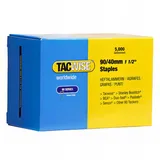 Tacwise 0311 Schmalrückenklammern 90/40mm (5.000 Stück), Silber, 40mm