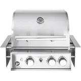 ALLGRILL Top Line Build-In mit Air System Chef S edelstahl