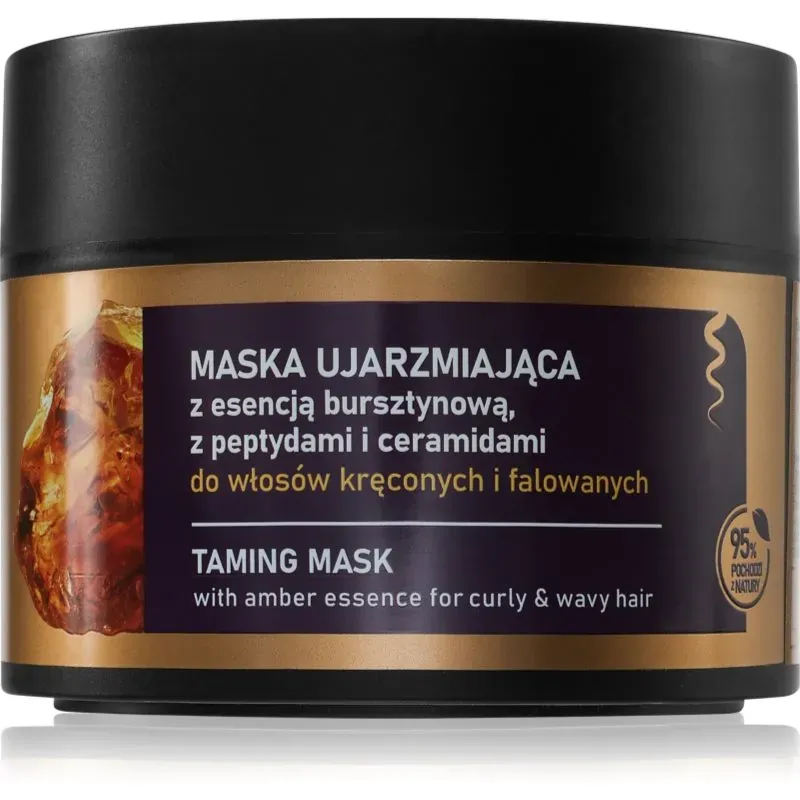 Farmona Jantar Amber Essence Maske für die Haare für welliges und lockiges Haar 200 ml