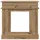 vidaXL Kaminumrandung Artisan-Eiche 102 x 26 x 100 cm Braun