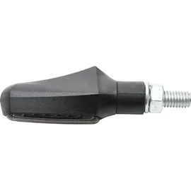 Highsider Smart Shorty-Fin LED 3in1 Blinker Rücklicht Kombination Karosserie schwarz/Scheibe getönt (Paar), hinten