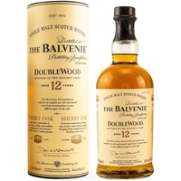 Balvenie 12 Years Old Double Wood Single Malt Scotch 40% vol 0,7 l Geschenkbox