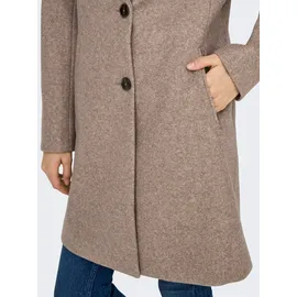 Jdy Jdyecho COAT OTW Noos Langmantel, Nature/Detail:MELANGE, S (36)