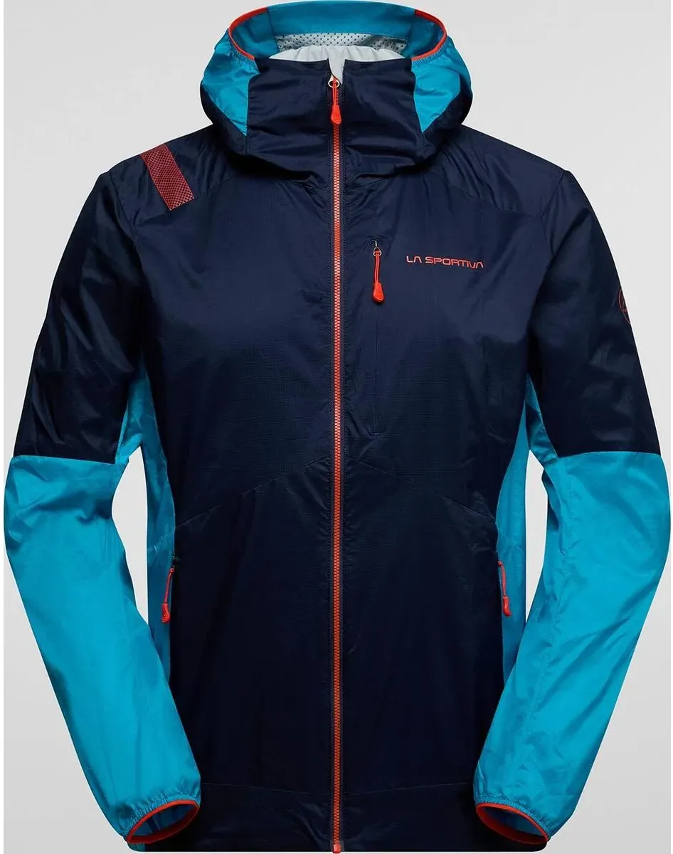 La Sportiva Across Lite Jacket Men deep sea/tropic blue (B43B14) 2XL