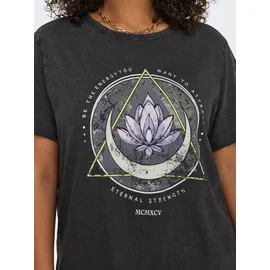 ONLY CARMAKOMA Shirtkleid Schwarz M