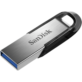 SanDisk Ultra Flair 64 GB silber/schwarz USB 3.0