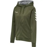 hummel GO Baumwoll Kapuzenjacke Damen grape leaf XS
