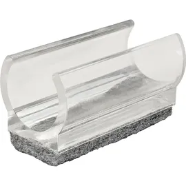 wagner® design yourself EH 0693 Klemmschalengleiter Kunststoff Ø 2,2 cm, 4 Stück