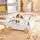SoBuy Kinderregal KMB41 68 x 33 x 43 cm MDF weiß