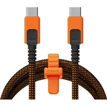 Xtorm USB-C auf USB-C 1,5 m Schwarz/Orange