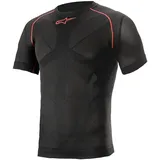 Alpinestars Ride Tech V2 Summer Kurzarm-baselayer - Black / Red - XL-2XL