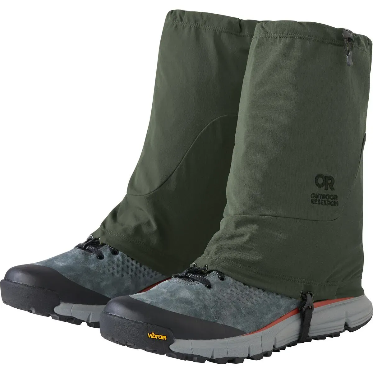 Outdoor Research Bugout Ferrosi Thru Gaiters verde (2284) M