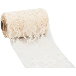 Spitzenband, creme, 120 mm, 10 m