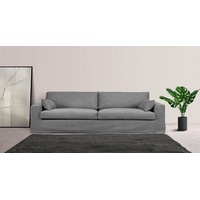 LeGer Home by Lena Gercke Big-Sofa »Sölve«, mit optischer Husse, weicher Sitzkomfort grau