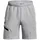 Under Armour Shorts mit Reißverschlusstasche, Hellgrau, L