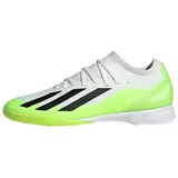 Adidas X Crazyfast.3 Indoor Boots Fußballschuhe, FTWR White/core Black/Lucid Lemon, 47 1/3 EU