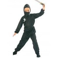 FIESTAS GUIRCA Ninja Kostüm Ninjakostüm Ninjakämpfer Kinderkostüm 10-12 Jahre