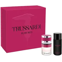 Trussardi Ruby Red Eau de Parfum 30 ml + Körpercreme 30 ml + Eau de Parfum 7 ml Geschenkset