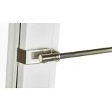 Astek Klemmstange Scheibenstange »Denver« KlemmFix Metall Ausziehbar 45-75 cm Edelstahl 8/10mm Montage ohne Schrauben und Bohren Scheibengardine, 20190931