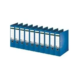 Leitz Aktenordner DIN A4 80 mm Blau 10 St.