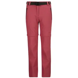 CMP Zip Off Hosen Peony Rot 164