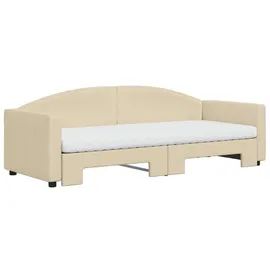 vidaXL Tagesbett 80 x 200 cm Creme