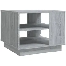 furnicato Moderner Couchtisch Grau Holzwerkstoff 55 x 43 x 55 cm