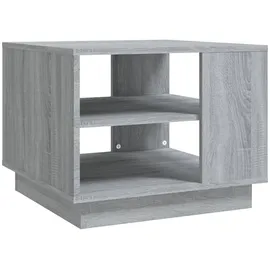 furnicato Moderner Couchtisch Grau Holzwerkstoff 55 x 43 x 55 cm