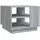 furnicato Moderner Couchtisch Grau Holzwerkstoff 55 x 43 x 55 cm