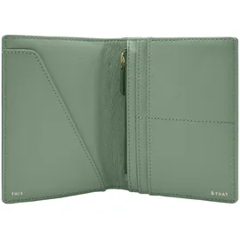 Fossil Ausweisetui RFID Passport Case Sage