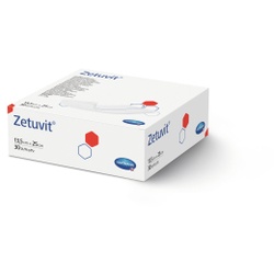 Zetuvit® Saugkompresse 13,5 x 25 cm, saugstark, Saugstarke Wundkompresse für den einmaligen Gebrauch in medizinischen Bereichen, 1 Packung = 30 Stück