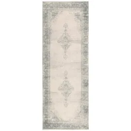 tesso living Vintage-Teppich, Creme, Textil, Rechteckig, 80x195 cm & Böden, Teppiche, Vintage-Teppiche